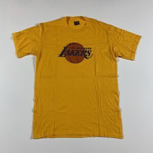 Los Angeles Lakers 1980s Vtg Touch of Gold Tag Thin Single Stitch XL T Shirt